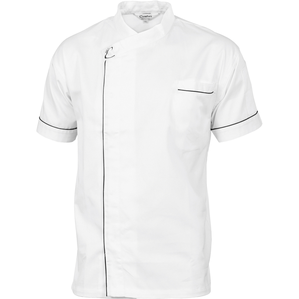 DNC Cool-Breeze Modern Jacket - Short Sleeve - White