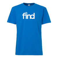 FIND 'Team Print' T-Shirt - Blue