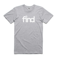 FIND 'Team Print' T-Shirt - Grey