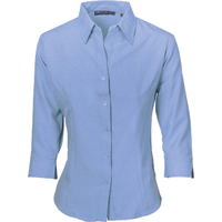 DNC Ladies Cool-Breathe Shirts - 3/4 Sleeve - Light Blue
