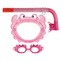 Mirage Aqua Junior Mask & Snorkel Set Pink
