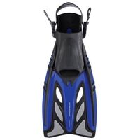 Mirage Adult Gold Series Crystal Fins Blue