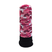 FIND™ Polyester With Fleece Neck Warmer Face Shield Neck Scarf Head Sock Pink Camo