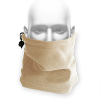 FIND™ Polar Fleece Neck Warmer Face Shield Neck Scarf Head Sock Beige