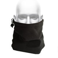 FIND™ Blank Black Polar Fleece Neck Warmer Face Shield Neck Scarf Head Sock