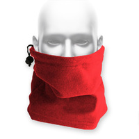 FIND™ Polar Fleece Neck Warmer Face Shield Neck Scarf Head Sock Red