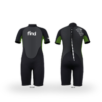 FIND™ Orbit Youth SS Spring 2/2 FL BZ Wetsuit Lime