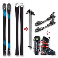 FIND™ Carve Capped Skis 163cm with Binding, Boots, Poles Package
