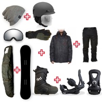 FIND™ Snowboard Package with Realm Lace Boot and TRACTION Binding + Men Head to Toe Package