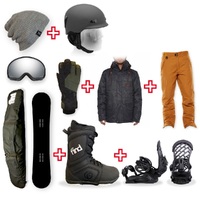 FIND™ Snowboard Package with Realm Lace Boot and TORK Binding + Men Head to Toe Package
