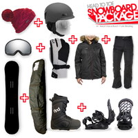 FIND™ Snowboard Package with Realm Lace Boot and TORK Binding + Women Head to Toe Package