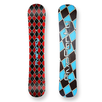 Five Forty Snowboard 154cm Reverse Red Flat Sidewall