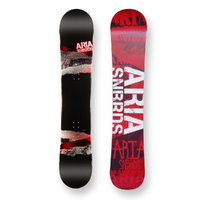Aria Snowboard 151cm Drawliner Red Camber Capped