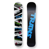 Trans Snowboard 150cm Stripes Rocker Sidewall