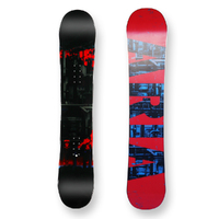 Aria Snowboard 147.5cm Drawliner Red Camber Capped