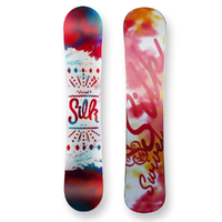 Swivel Snowboard 138cm Silk Rocker Sidewall