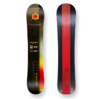 H-Tech Snowboard 132cm Fiber Flat / Convex Sidewall