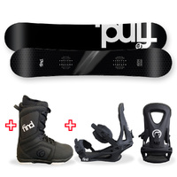 FIND™ FSX Sidewall Snowboard Package with Realm Lace Boot and TRACTION Binding