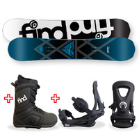 FIND™ Prism Sidewall Snowboard Package with Realm Lace Boot and TRACTION Binding