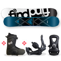FIND™ Prism Sidewall Snowboard Package with Realm ATOP Cable Boot and TRACTION Binding