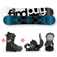 FIND™ Prism Sidewall Snowboard Package with Realm Lace Boot and TORK Binding