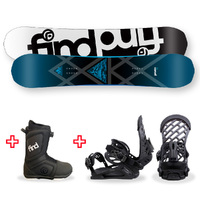FIND™ Prism Sidewall Snowboard Package with Realm ATOP Cable Boot and TORK Binding