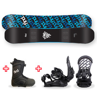 FIND™ Skull Sidewall Snowboard Package with Realm ATOP Cable Boot and TORK Binding