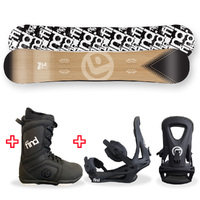FIND™ Trip Sidewall Snowboard Package with Realm Lace Boot and TRACTION Binding
