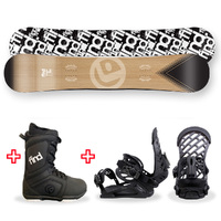 FIND™ Trip Sidewall Snowboard Package with Realm Lace Boot and TORK Binding