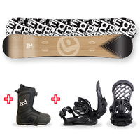FIND™ Trip Sidewall Snowboard Package with Realm ATOP Cable Boot and TORK Binding