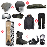 FIND™ Trip Sidewall Snowboard Package with Realm ATOP Cable Boot and TORK Binding + Men Head to Toe Package