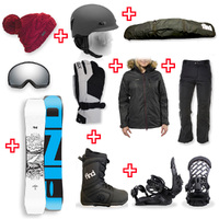 FIND™ Venture Sidewall Snowboard Package with Realm Lace Boot and TORK Binding + Women Head to Toe Package