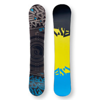 CSB Snowboard 157cm Freeride Blue Twin Tip Camber Capped