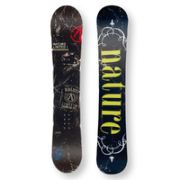 NATURE Snowboard 150cm Limited 1 Black Twin Tip Camber Capped