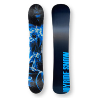 JOYRIDE Snowboard 151.5cm Snow Blue Twin Tip Flat With Tip Rocker Capped