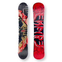 EMPIRE Snowboard 154.5cm Zero-One Red Twin Tip Camber Capped
