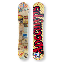 APOCALYPS Snowboard 149cm Vintage Twin Tip Camber Capped