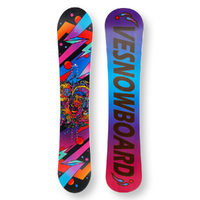 VE Snowboard 143cm Snowboard Stay Real Twin Tip Camber Sidewall
