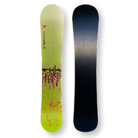 GRAPHCITY Snowboard 163cm Green Twin Tip Camber Sidewall