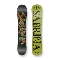 Sabrina Snowboard Rusty Flat Sidewall 137cm