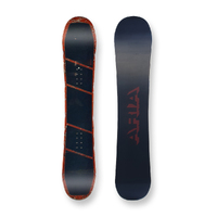 Aria Snowboard Dropout Brown Flat Capped 154cm
