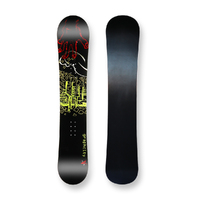 Graphcity Snowboard Black Rocker Sidewall 159cm