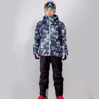 XP Lucas Men's Winter Snow Ski Jacket Black/Grey