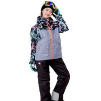 XP Black Leaf Women's Winter Snow Ski Jacket