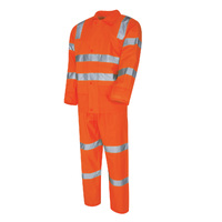 Tru Workwear Rain Set In Bag - Vic Rail Compliant - SP Orange